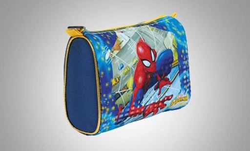 [7591525127813] CARTUCHERA TRIANGULAR SPIDERMAN