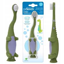 [072239325407] CEPILLO DENTAL INTANTIL DINOSAURIO 1-4 AÑOS DR BROWN'S