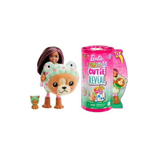 [194735178735] MATTEL BARBIE CUTIE REVEAL COSTUME ANIMAL SERIES CHELSA AS PUPPY