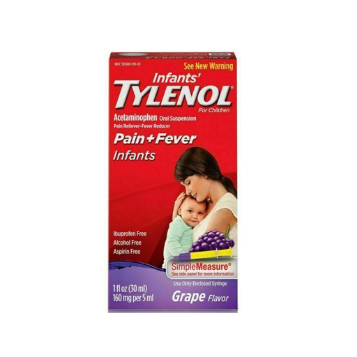 [300450122308] ACETAMINOFEN TYLENOL SAVOR A UVAS 30 ML