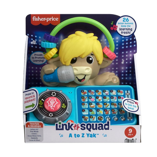 [194735199167] FISHER PRICE JUGUETE DE APRENDIZAJE LINK SQUAD  A TO Z YAK