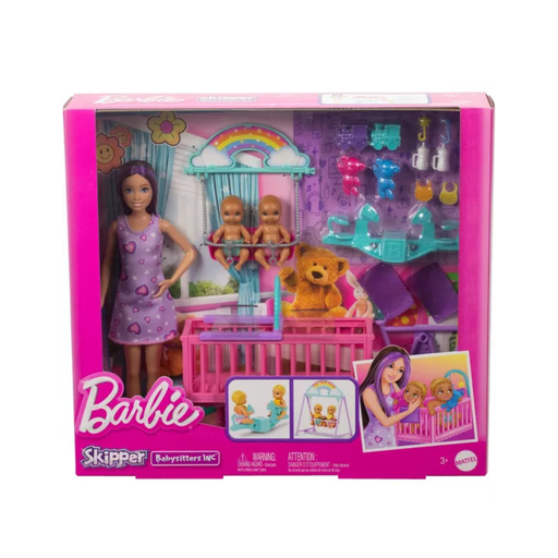 [194735234639] MATTEL BARBIE NIÑERA SKIPPER BABYSITTER