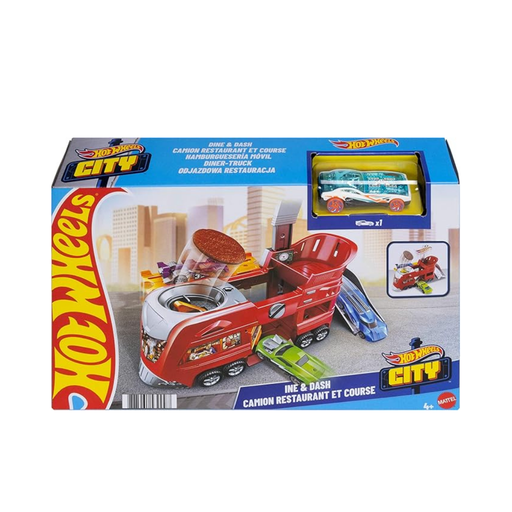 [887961539097] MATTEL HOT WHEELS CAMION DE COMIDA VOLADORA