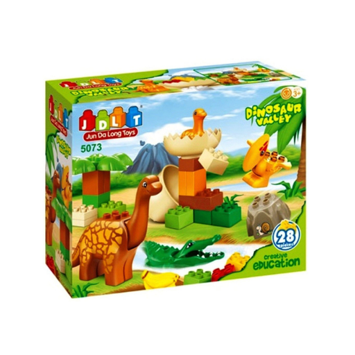 [6927089346086] JDLT LEGO DINOSAURIOS ,EDUCACION CREATIVA 28 PCS 