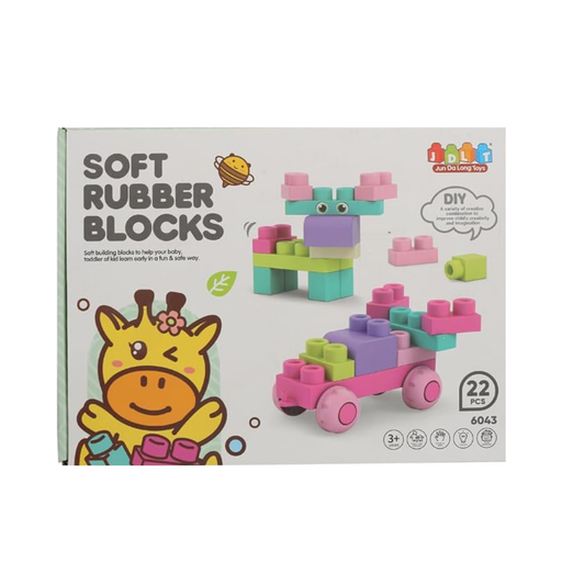 [6927205034088] JDLT BLOQUES DE CONSTRUCCION DE SILICON 22PCS 
