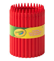 [887988495598] CRAYOLA TAZA PARA LAPICES ROJA