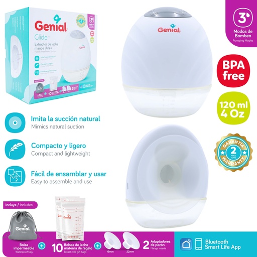 [7450210016675] GENIAL EXTRACTOR DE LECHE MANOS LIBRES