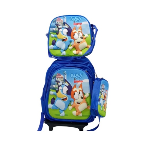 [B1941] MALETA DE BLUEY Y BINGO AZUL