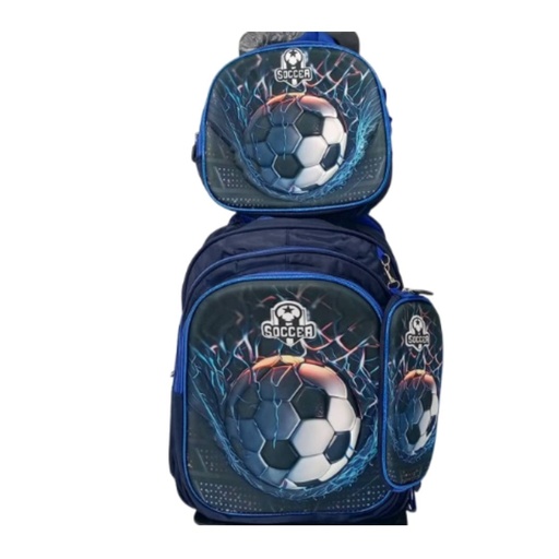 [781020241306] MALETA DE SOCCER CON LONCHERA Y CARTUCHERA 