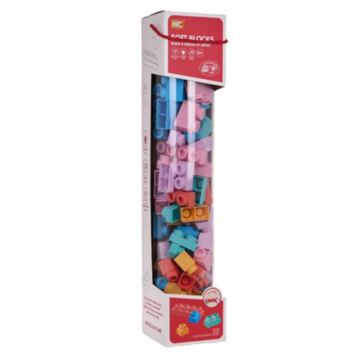 [HC029C19] HC JUEGO DE BLOQUES BLANDOS,EDUCACION CREATIVA 100 PCS