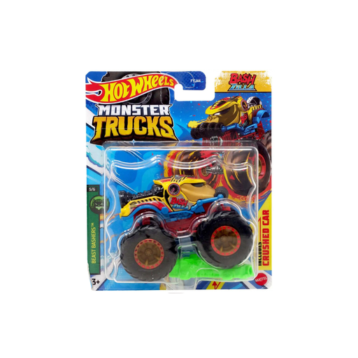 [887961705393B] MATTEL HOT WHEELS MONSTER TRUCKS BASH ZILLA