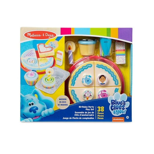[000772330183] MELISSA & DOUG BLUES PASTEL DE CUMPLEAÑOS