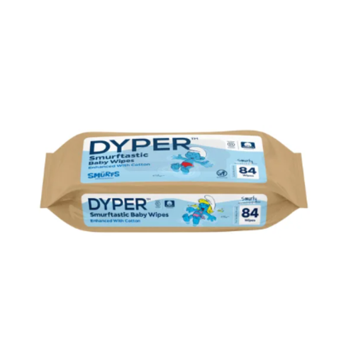[810066972902] TOALLITAS HUMEDAS DYPER THE SMURFS, 84 WIPES