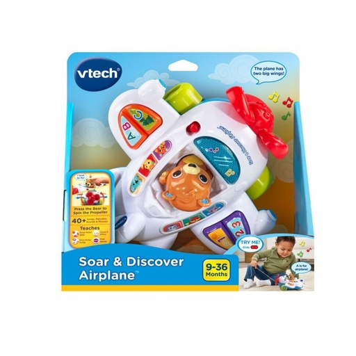 [3417765679001] VTECH SOAR DISCOVER AIRPLANE