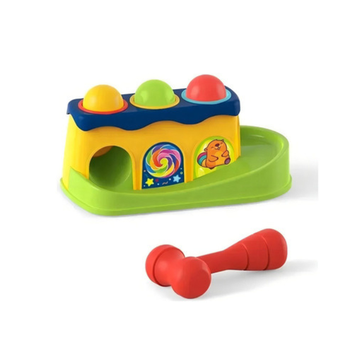 [HE0290] BEBESITOS  JUGUETE DIDACTICO  GOLPEA LA BOLA