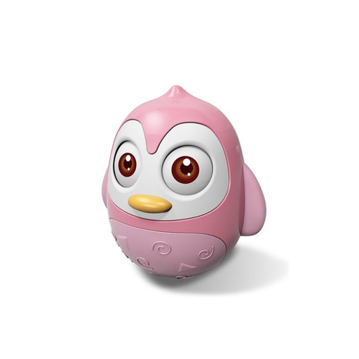 [HE0202] BEBESITOS PINGUINO MORDEDOR  SENSORIAL PINK