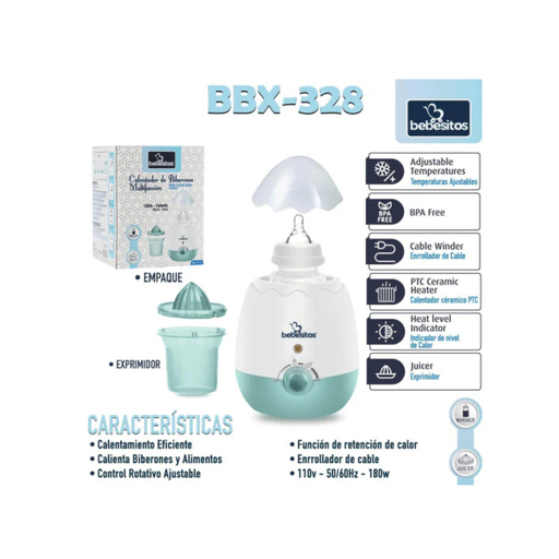 [7453117602347] BEBESITOS BBX-328 CALENTADOR  DE BIBERON MULTIFUNCIÓN