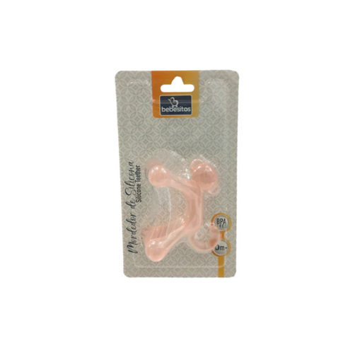 [7453117601388] BEBESITOS BBX-165 MORDEDOR DE SILICON MONITO AZUL/ROSA