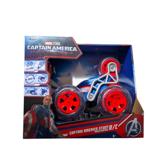 [801310361085] JADA CARRITO A CONTROL REMOTO CAPITAN AMERICA