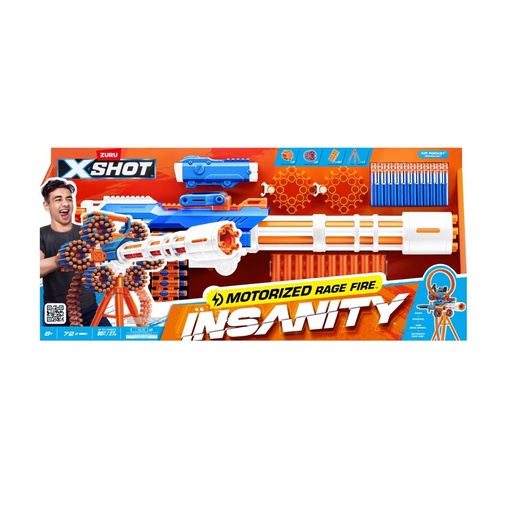 [193052069894] ZURU MOTORIZED RAGE FIRE