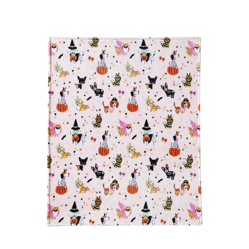 [190714636524] MANTA DE FELPA DE TERCIOPELO HALLOWEEN