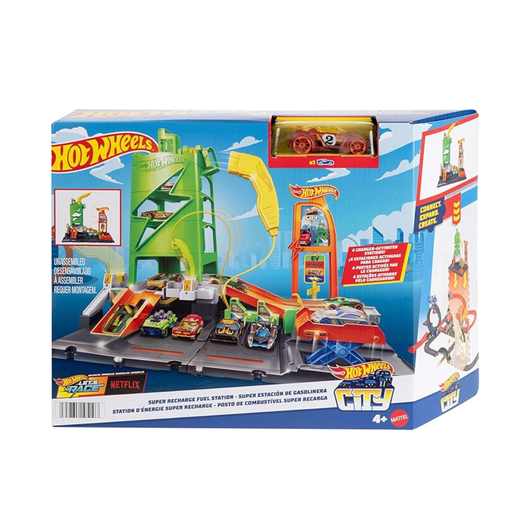 [194735195107] MATTEL HOT WHEELS  SUPER ESTACION DE GASOLINA