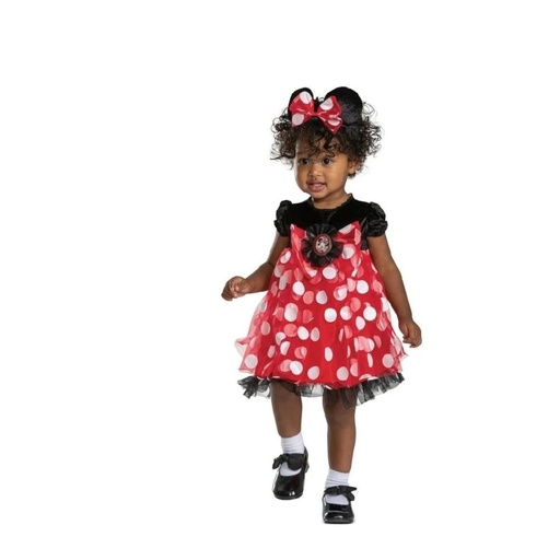 [192995257184] DISFRAZ MINNIE MOUSE IMPORTADO TALLA 12- 18m