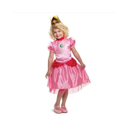 [192995256637] DISFRAZ DE PRINCESA PEACH IMPORTADO TALLA 2T