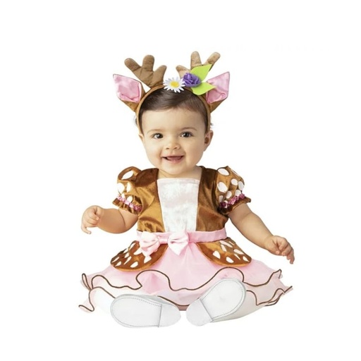 [071765219075] DISFRAZ DE CIERVO IMPORTADO TALLA 12-18M