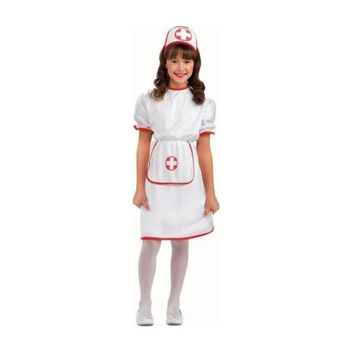[195884091258] DISFRAZ DE ENFERMERA IMPORTADO TALLA 7-8