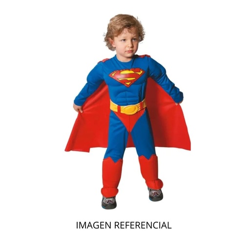 [195884067727] DISFRAZ DE SUPERMAN IMPORTADO 4T