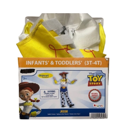 [192995182707] DISFRAZ JESSIE TOY STORY TALLA 3T-4T