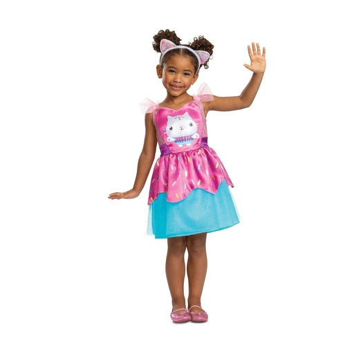 [192995081826] DISFRAZ CAKEY CAY GABBYS DOLLHOUSE TALLA 2T