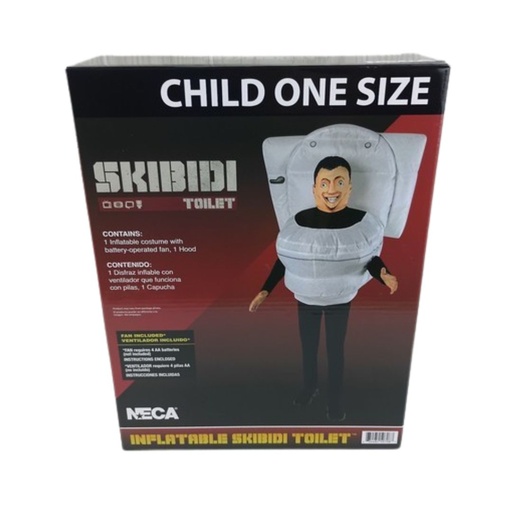 [634482507087] DISFRAZ DE TOILET TALLA UNICA