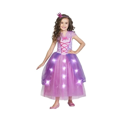 [718762685075] DISFRAZ DE PRINCESA ENCANTADA TALLA 7-8