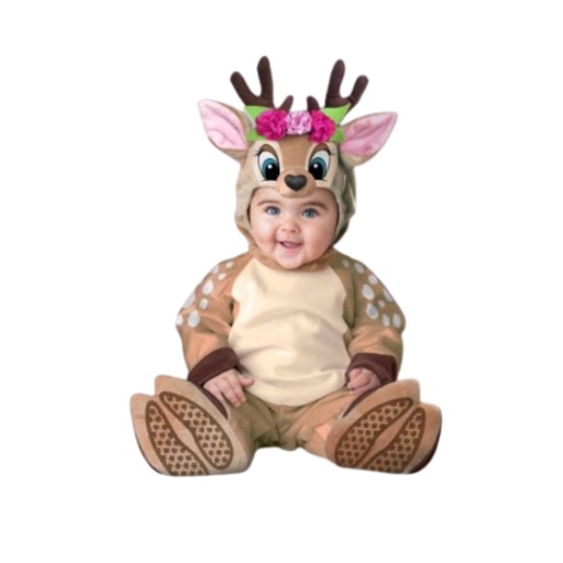 [071765204149] DISFRAZ DE BEBE RENO TALLA 6-12M