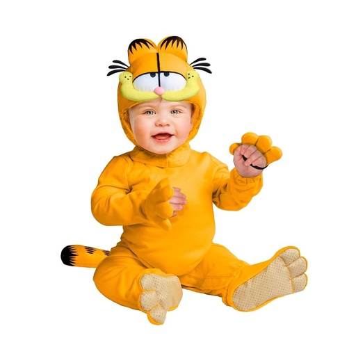 [195884096451] DISFRAZ DE GARFIELD TALLA 12-18M