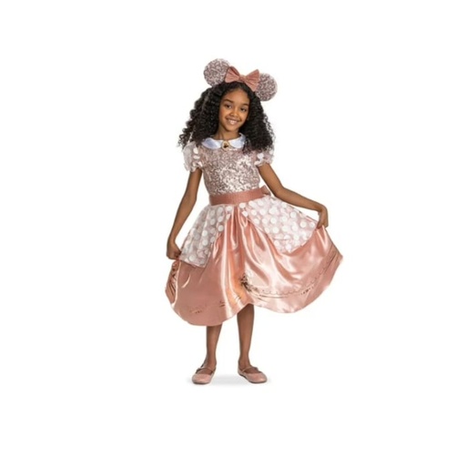 [192995171183] DISFRAZ DE MINNIE MOUSE ROSADO TALLA 4-6