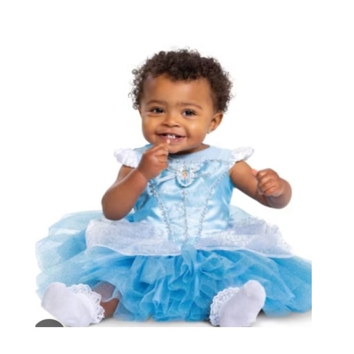 [039897215808] DISFRAZ DE LA CENICIENTA TALLA 12-18M
