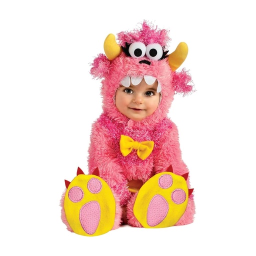 [195884067673] DISFRAZ DE PINK MONSTER TALLA 0-6M