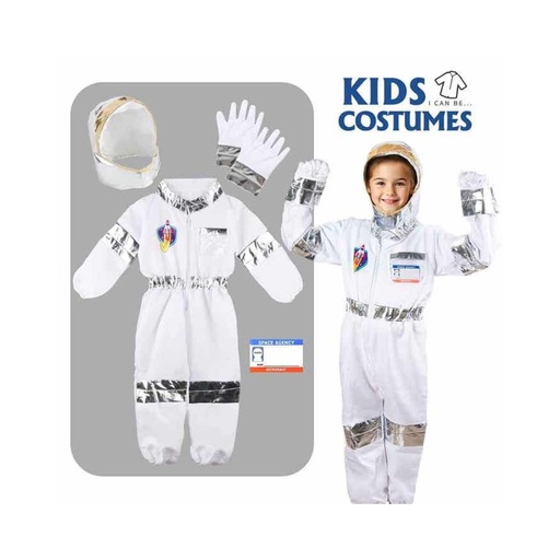[6920255013188] DISFRAZ DE ASTRONAUTA TALLA S - M- L