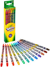 [071662574086] CRAYOLA 12 CREYONES TWISTABLES