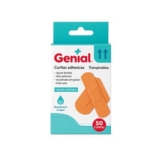 [7453010047917] GENIAL CURITAS ADHESIVAS 