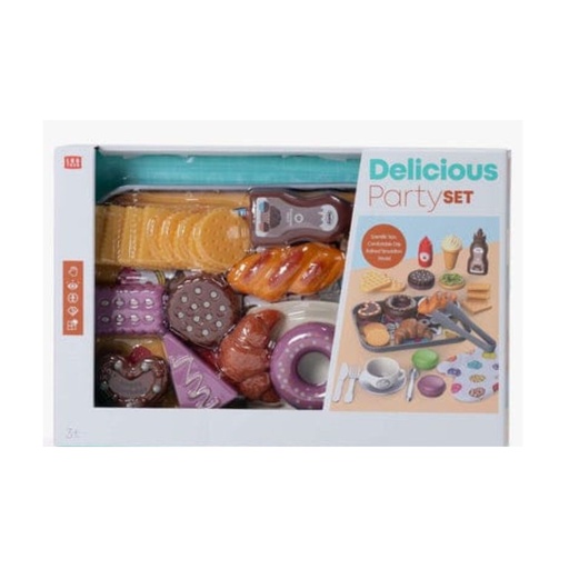 [LY8627] DELICIOUS PARTY SET GALLETAS Y PANES 