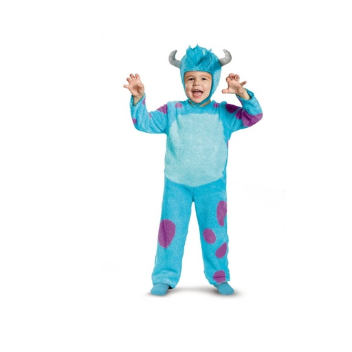 [192995017238] DISFRAZ DE SULLEY MONSTERS TALLA 3T-4T 