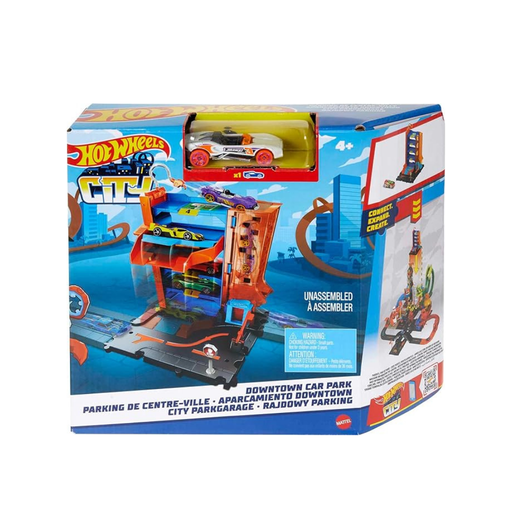 [194735030095] MATTEL HOT WHEELS ESTACIONAMIENTO DE VEHICULOS 