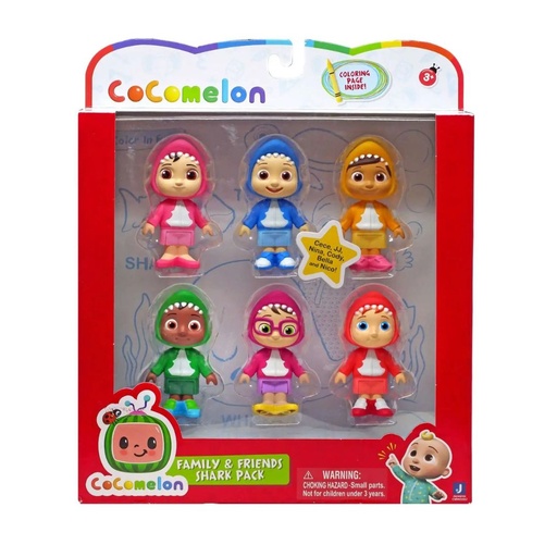 [191726412786] COCOMELON FIGURAS DE FAMILIA Y AMIGOS 