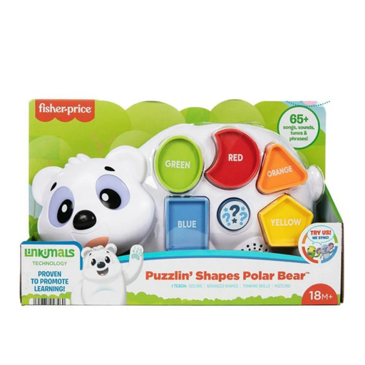 [194735043460] FISHER PRICE PUZZLIN FORMAS OSO POLAR