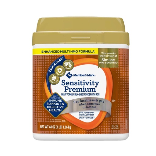 [193968320584] MEMBER'S MARK FORMULA SIMILAC SENSITIVITY PREMIUM 