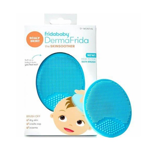 [851877006240] FRIDABABY DERMAFRIDA EL CEPILLO DE SILICONA PARA EL BAÑO DEL BEBÉ SKINSOOTHER